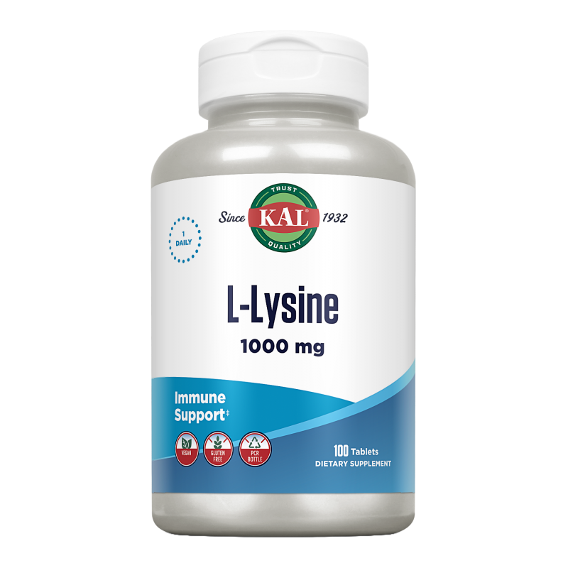 L-Lysine 1.000 mg · KAL · 100 comprimidos