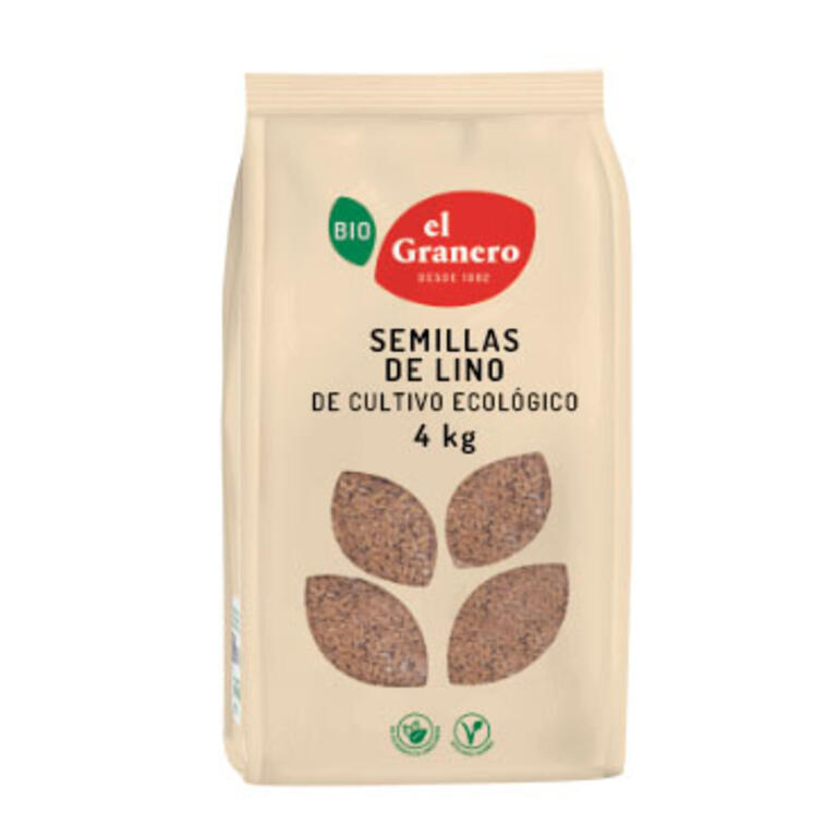 Semillas de Lino · El Granero Integral · 4 kg
