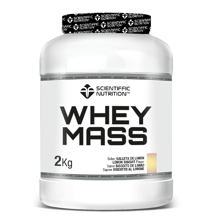 Whey Mass: Sabor Galleta Limón · Scientiffic Nutrition · 2 kg