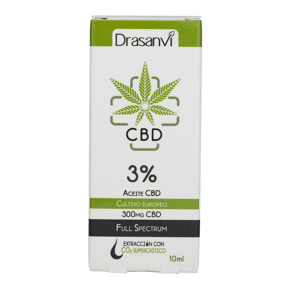 Aceite CBD 3% 300 mg · Drasanvi · 10 ml