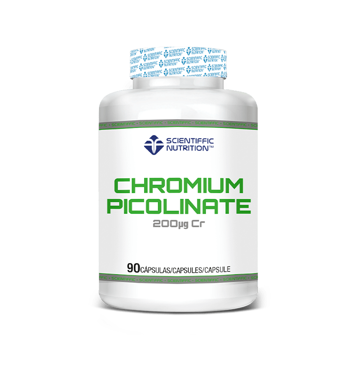 Picolinato de Cromo · Scientiffic Nutrition · 90 cápsulas