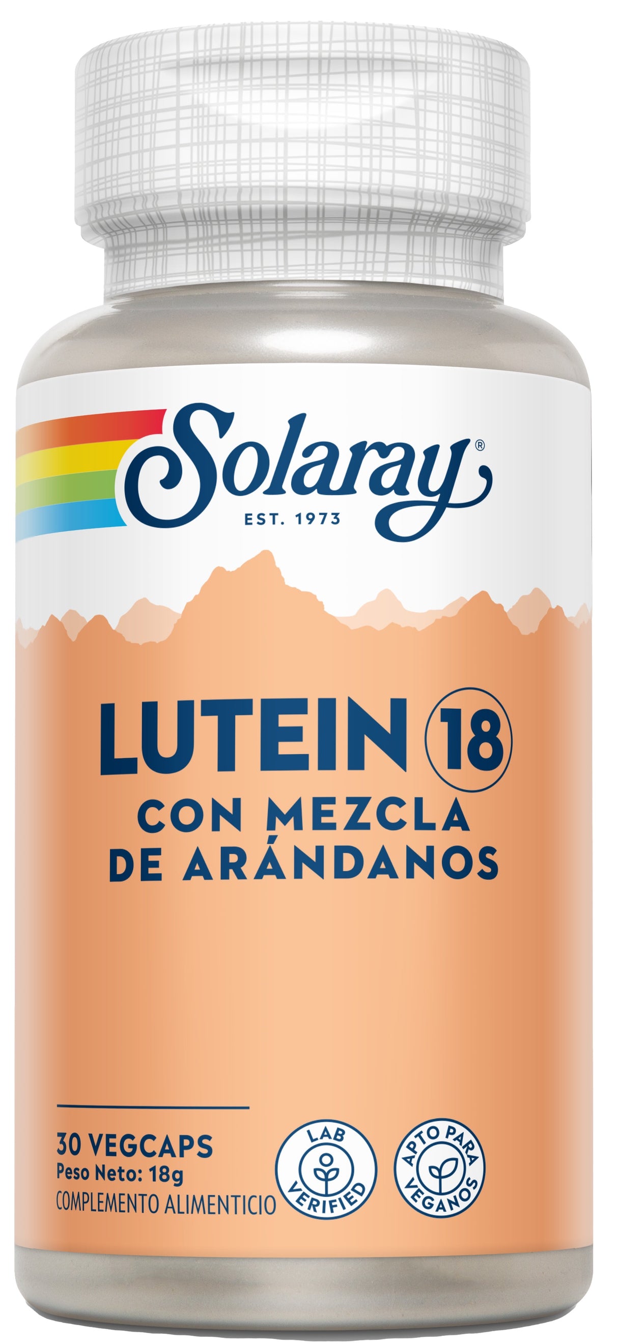 Lutein Eyes 18 mg · Solaray · 30 cápsulas