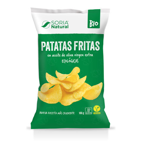 Patatas Fritas Ecológicas · Soria Natural · 100 gramos