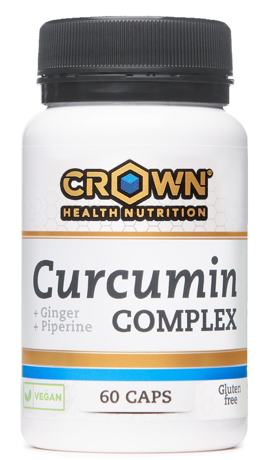 Curcumin Complex · Crown Sport Nutrition · 60 cápsulas