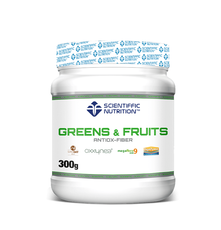 Greens & Fruits · Scientiffic Nutrition · 300 gramos