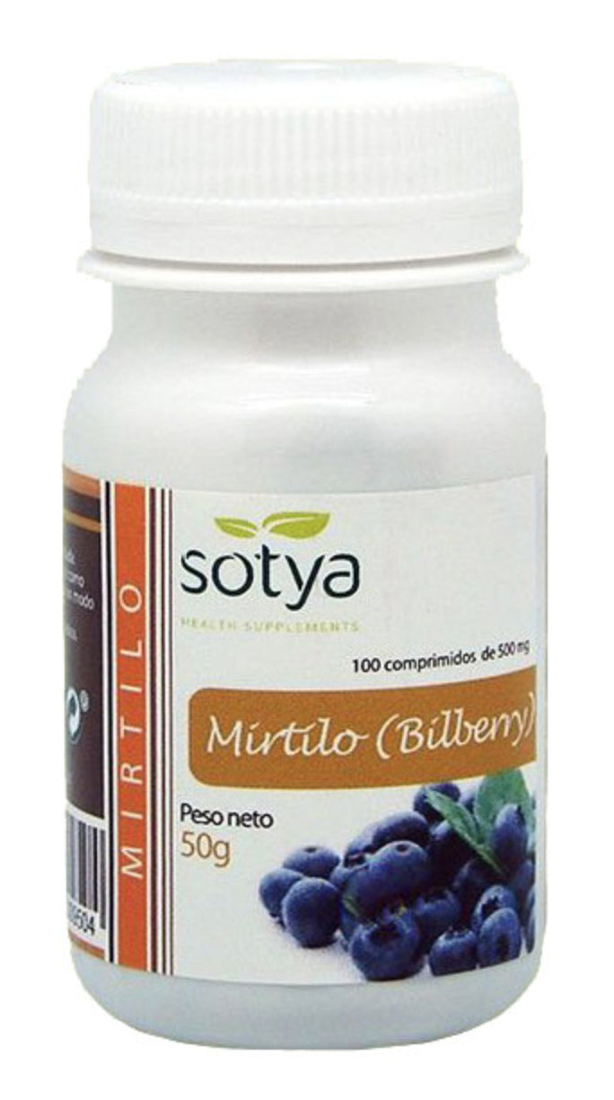 Arandano (Mirtilo) · Sotya · 100 comprimidos