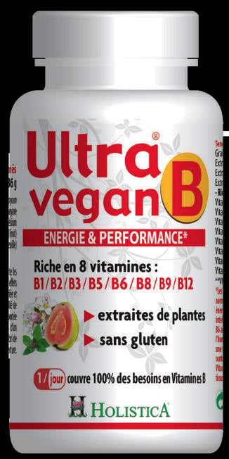 Ultra Vegan B · Holistica · 30 comprimidos