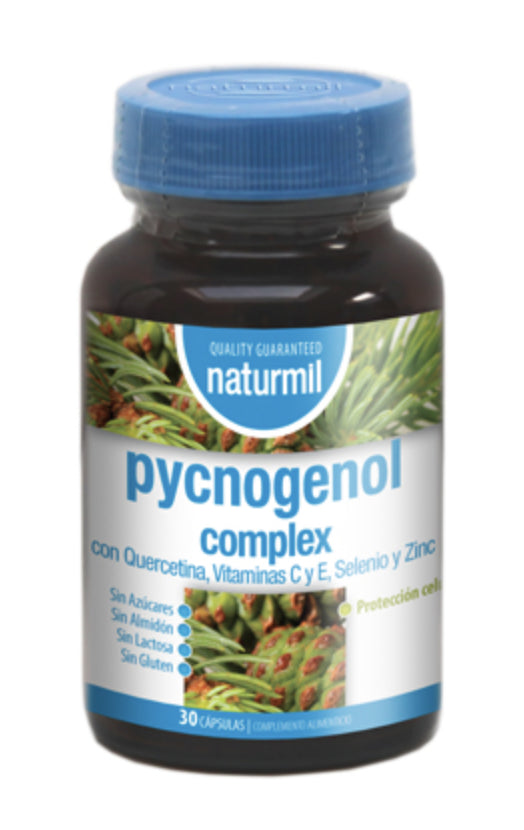 Pycnogenol Complex · Naturmil · 30 cápsulas