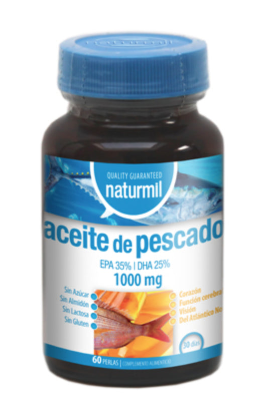 Aceite de Pescado · Naturmil · 60 perlas