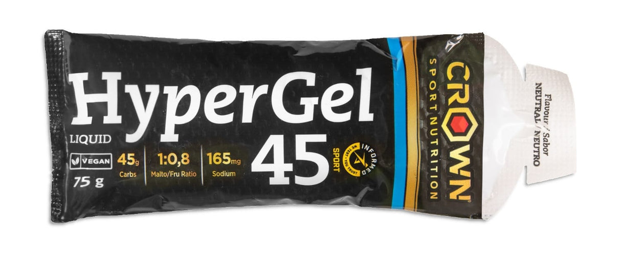 HyperGel 45: Sabor Neutro · Crown Sport Nutrition · 75 gramos