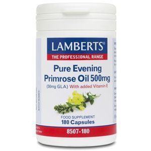 Aceite de Primula Puro 500 mg · Lamberts · 180 perlas