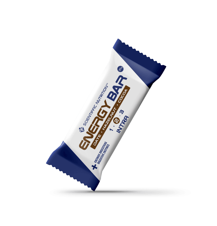 Energy Bar Sabor Dátil, Avellana y Cacao · Scientiffic Nutrition · 35 gramos