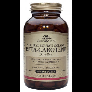 Betacaroteno Oceánico · Solgar · 180 perlas