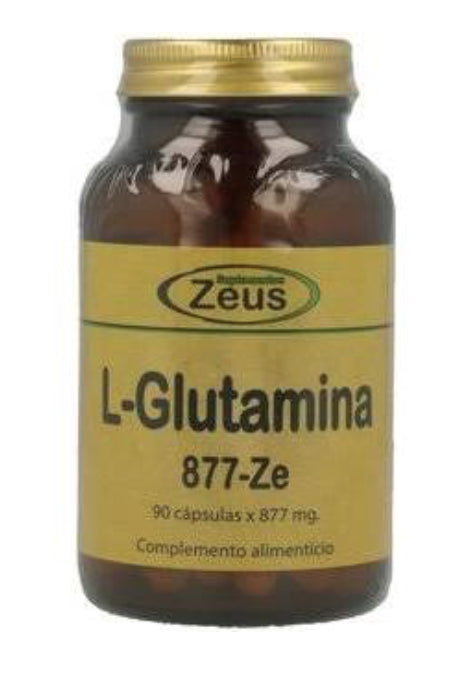 L-Glutamina Ze · Zeus · 90 cápsulas