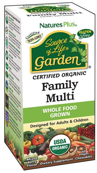Family Multi Garden · Nature's Plus · 60 comprimidos