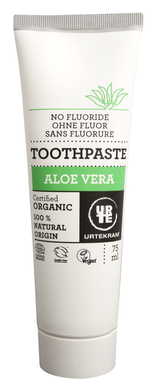 Pasta de Dientes Aloe Vera · Urtekram · 75 ml