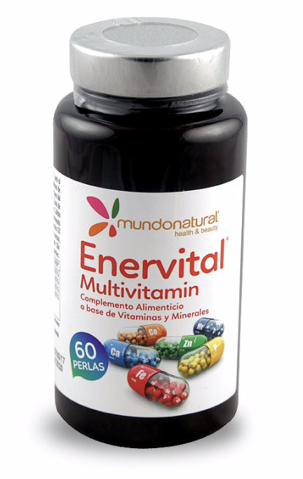 Enervital Multivitamins · Mundo Natural · 60 perlas