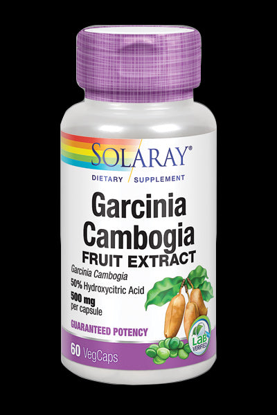Garcinia Cambogia 500 mg · Solaray · 60 cápsulas