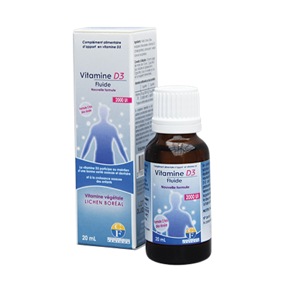 Vitamina D3 Fluida 2000 UI · Fenioux · 20 ml