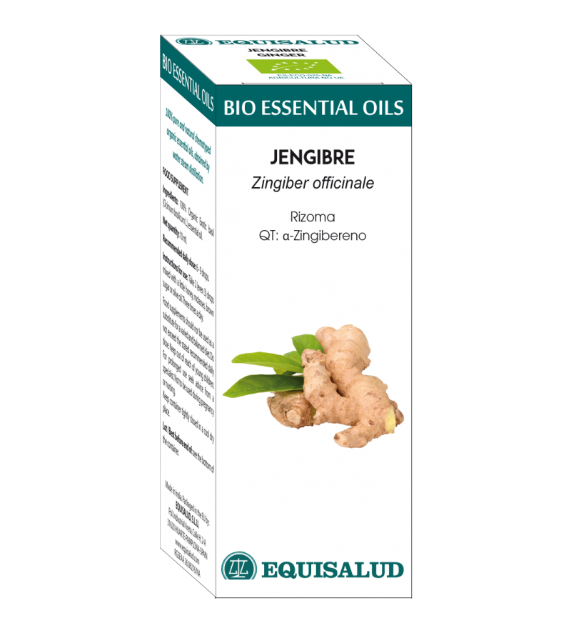 Bio Essential Oil Jengibre · Equisalud · 10 ml