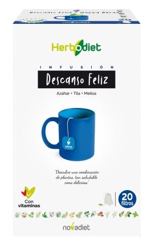 Herbodiet Descanso Feliz · Nova Diet · 20 filtros