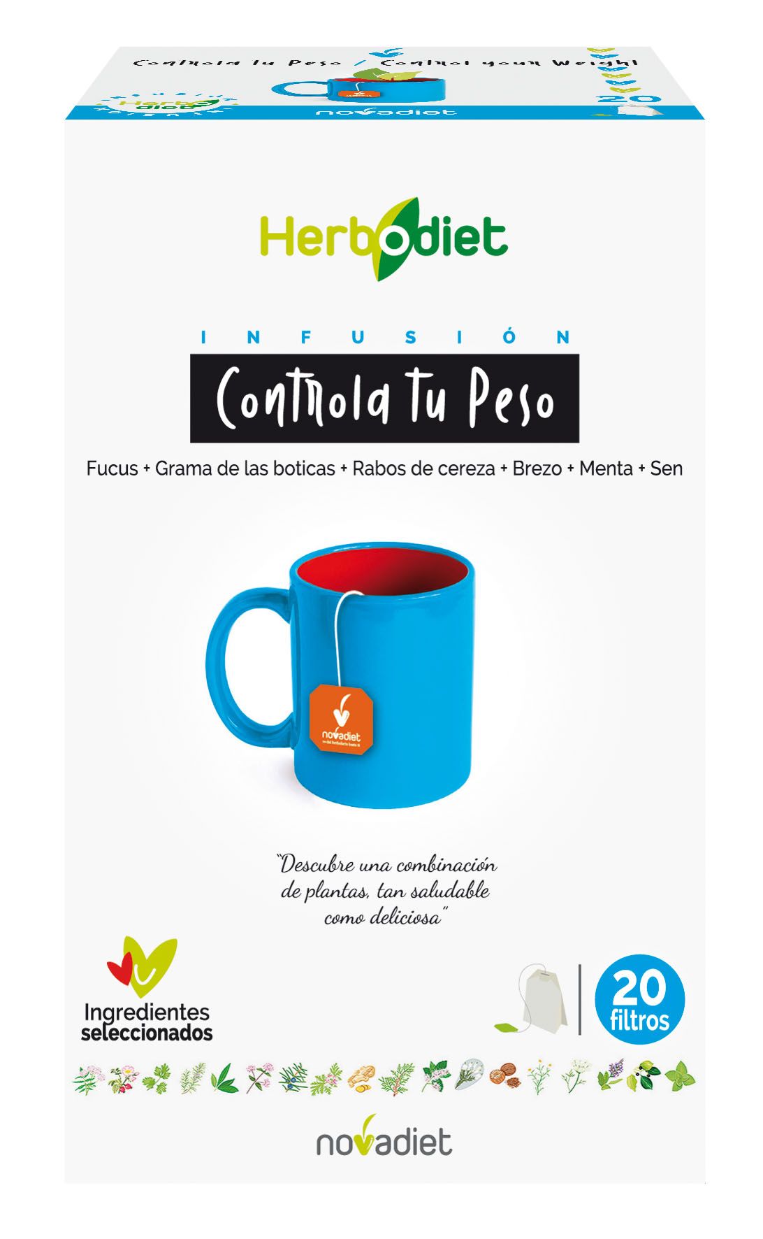 Herbodiet Controla tu Peso · Nova Diet · 20 filtros