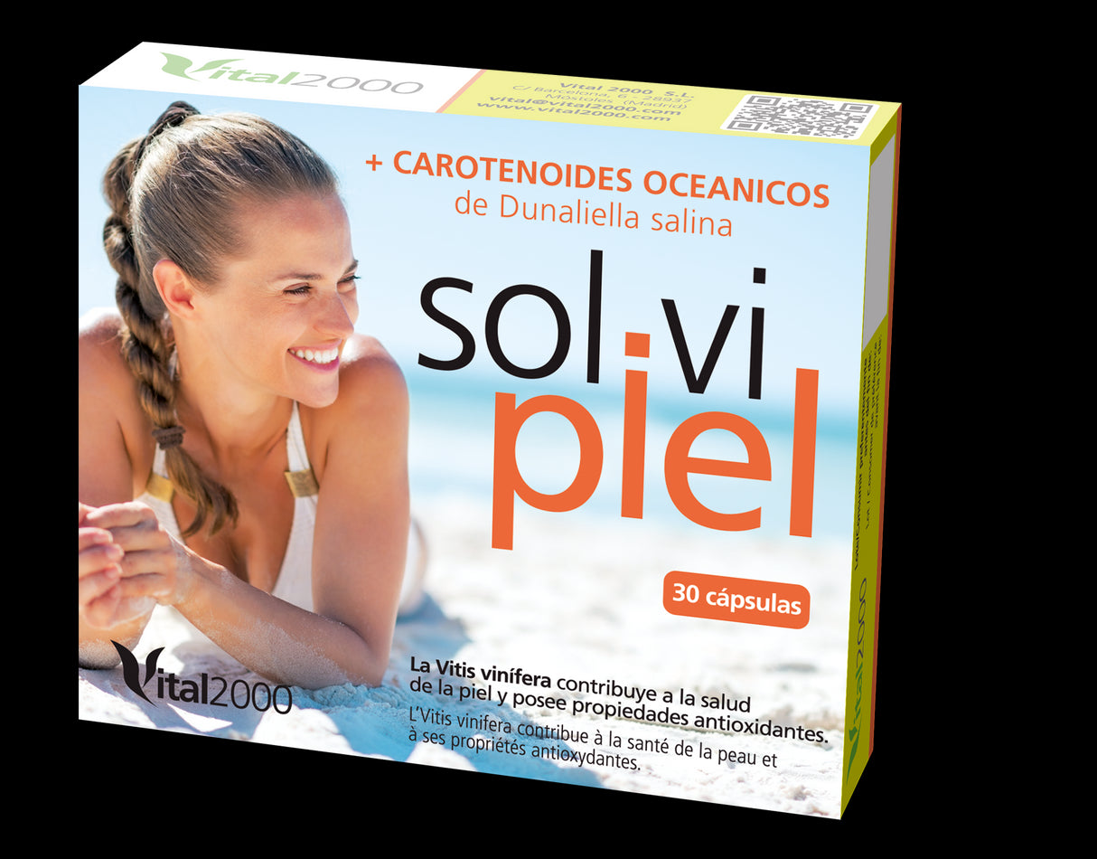 Solvi Piel · Vital 2000 · 30 Cápsulas