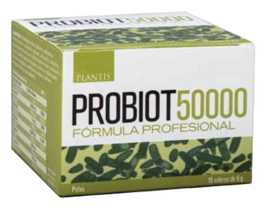 Probiot 50000 · Plantis · 15 sobres