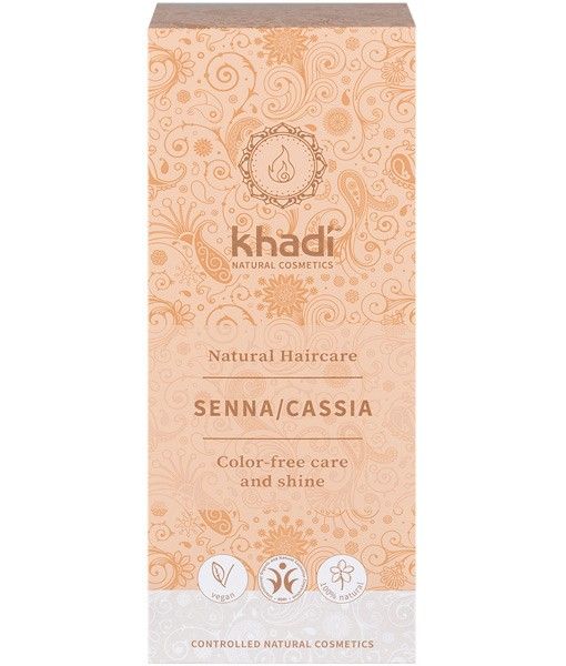 Henna Cassia Neutra · Khadi · 100 gramos