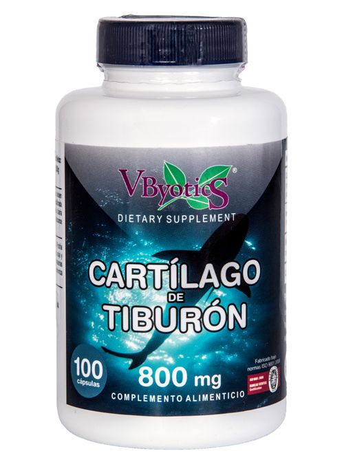 Cartilago de Tiburón · VByotics · 100 cápsulas