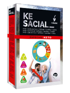 Kesacial Keto · Nova Diet · 30 cápsulas