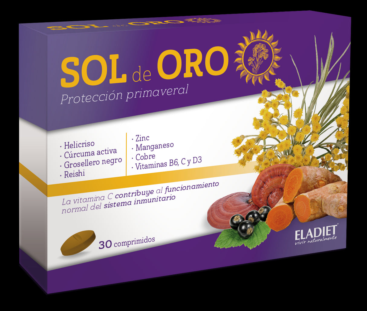 Sol de Oro Forte · Eladiet · 30 comprimidos