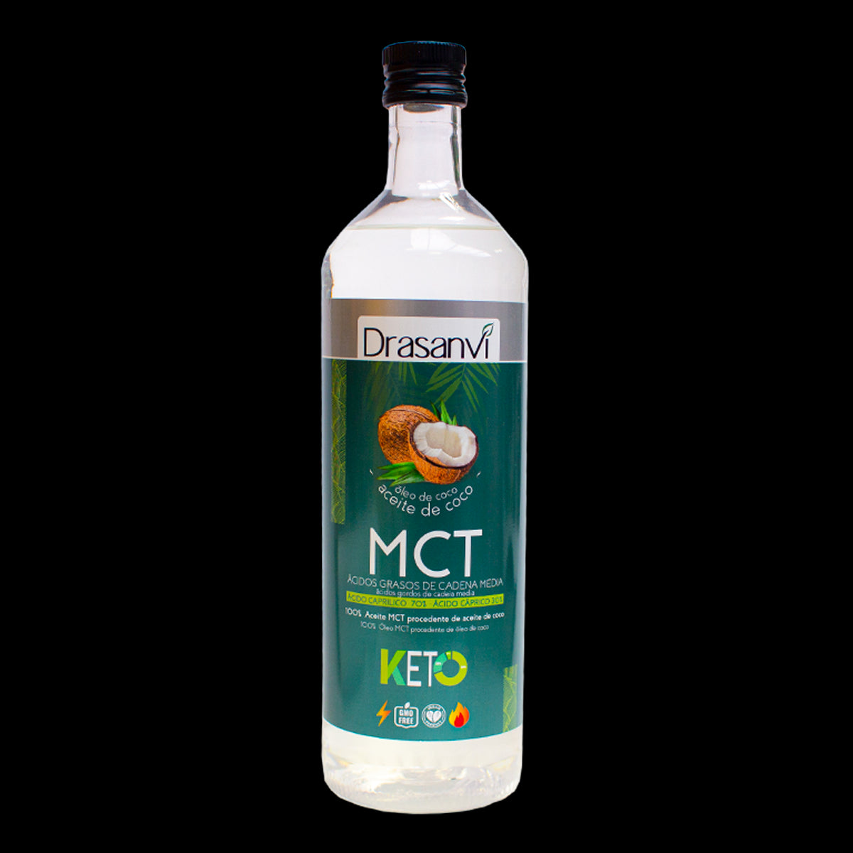 Aceite de Coco MCT Keto · Drasanvi · 1 litro