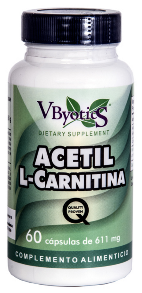 acetil l carnitina dosis recomendada Acetil L-Carnitina · VByotics · 60 cápsulas – Herbolario Salud Natural