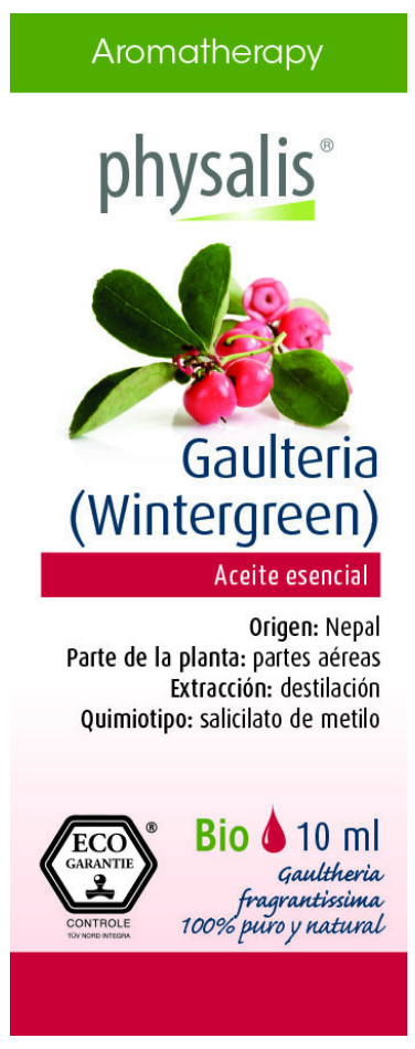 Aceite Esencial de Gaulteria · Physalis · 10 ml