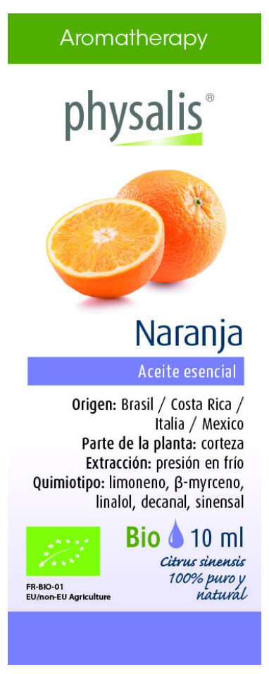 Aceite Esencial de Naranja · Physalis · 10 ml
