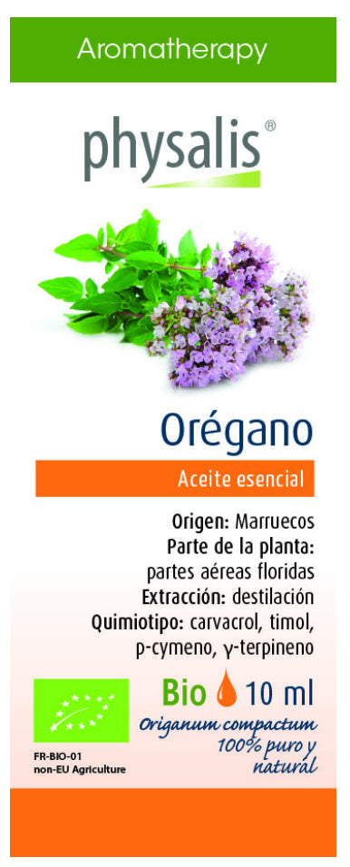 Aceite Esencial de Orégano · Physalis · 10 ml
