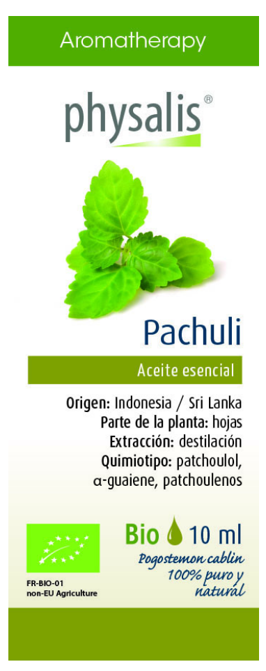 Aceite Esencial de Pachuli · Physalis · 10 ml