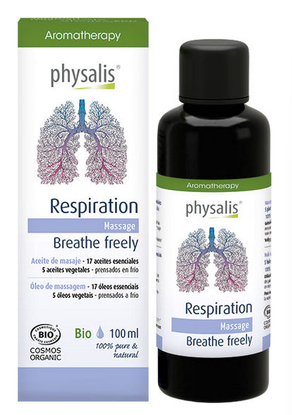Aceite de Masaje Respiration · Physalis · 100 ml