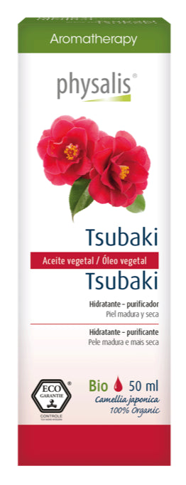 Aceite Vegetal de Tsubaki · Physalis · 50 ml