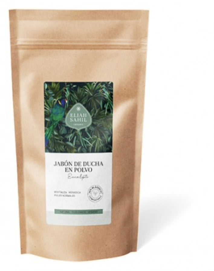 Recarga Jabón de Ducha en Polvo Eucalipto · Eliah Sahil · 250 gramos