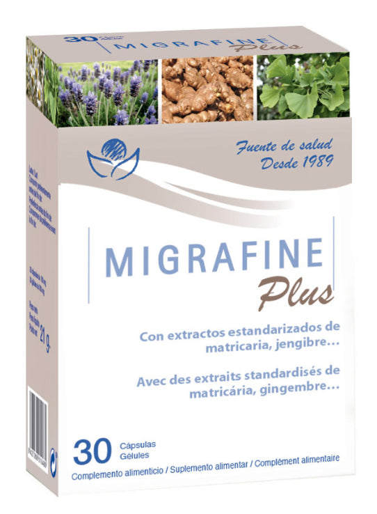 Migrafine Plus · Bioserum · 30 cápsulas