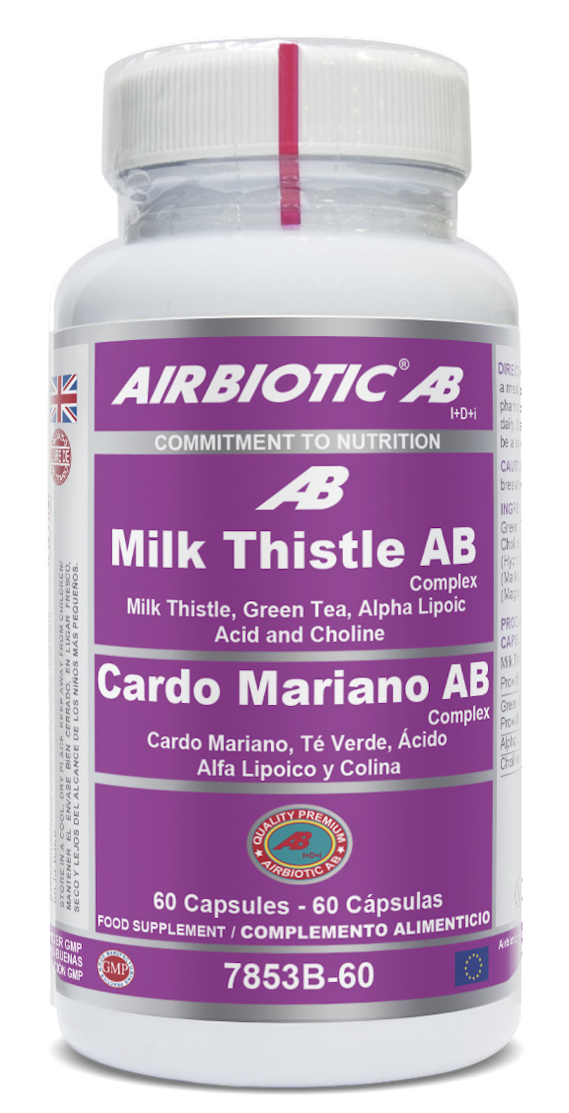 Cardo Mariano Complex · Airbiotic · 60 cápsulas