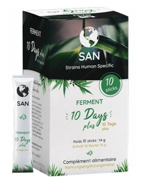 Ferment 10 Days · SAN · 10 sobres