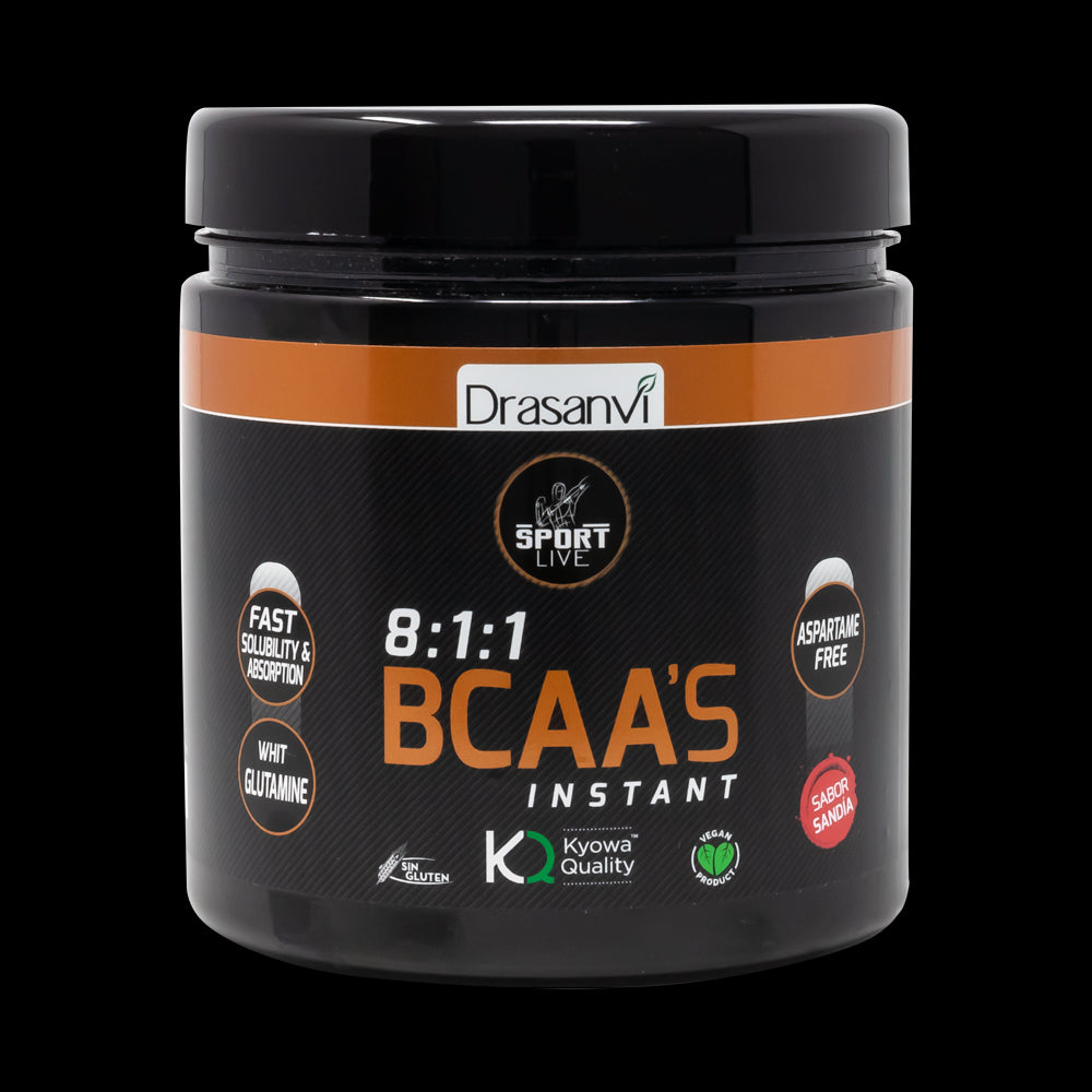 BCAA'S + Glutamina - Sabor Sandia · Drasanvi · 275 gramos