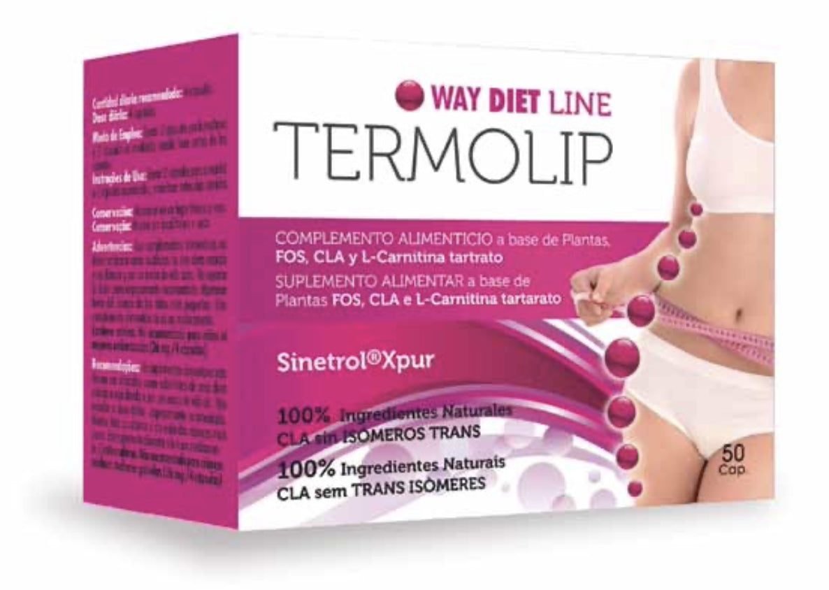 Termolip Termogenik · Waydiet · 50 cápsulas