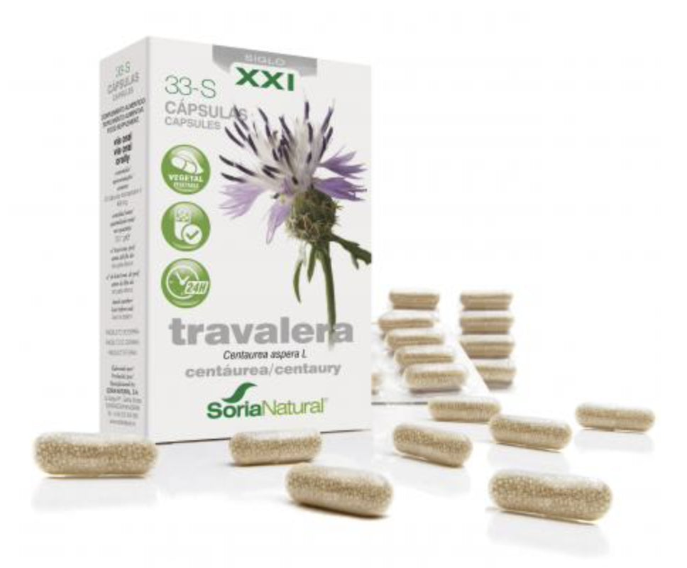 33-S Travalera XXI · Soria Natural · 30 cápsulas