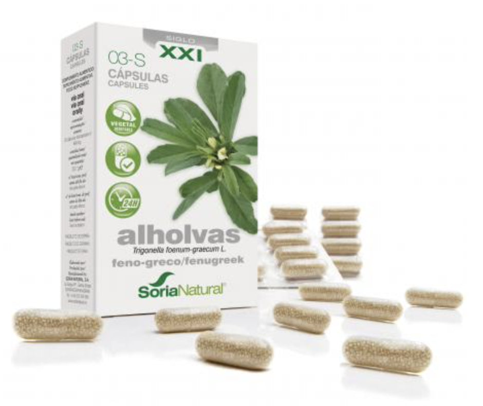 03-S Alholvas XXI · Soria Natural · 30 cápsulas