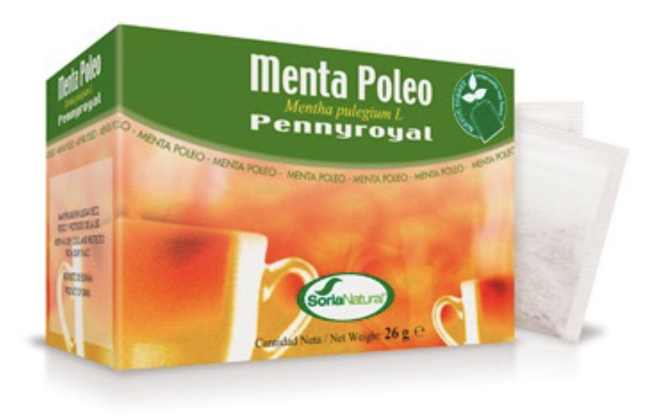Menta Poleo Infusión · Soria Natural · 20 filtros