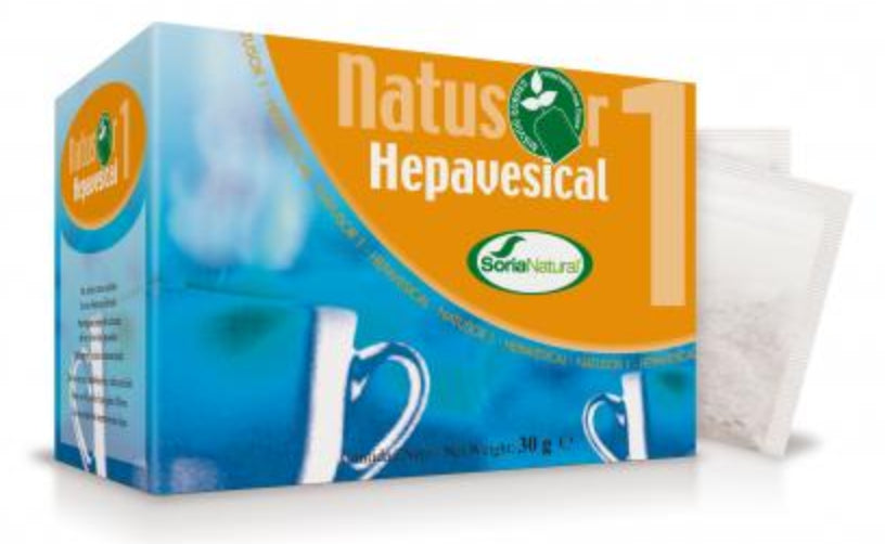 Natusor 1 - Hepavesical · Soria Natural · 20 filtros